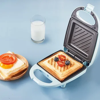 Multifunktionales Haushaltsgerät Sandwich Maschine Frühstück Schnell-Toast-Pfanne Gefaltet Drücken Waffel Elektrische Grill Topf