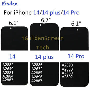 Original LCD Für Apple iPhone 14-LCD-Bildschirm Für iphone 14 pro Display Touch Screen Digitizer Montage für 14 plus LCD 14 pro max