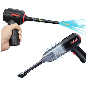 3-In-1-Computer Vacuum, Compressed Air Duster Blower, Portable Handheld Vacuum Cleaner Cordless Rechargeable