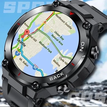 2023 Neue Männer GPS Smart Uhr, Smart Home Sport Wasserdicht Gesundheit Uhr für Xiaomi Huawei