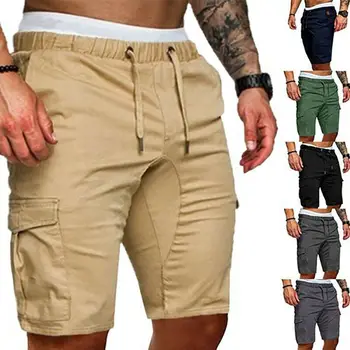 Mens Military Cargo Shorts 2019 Marke Neue Armee Camouflage Taktische Shorts Männer Baumwolle Lose Arbeit Beiläufige Kurze Hosen Plus Größe