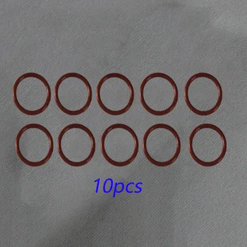 10PCS Eis Maschine Zubehör Rot Farbe O Dichtung Ringe Ersatzteile Ventil Stangen Weich