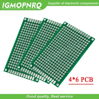 5stk 4x6cm 4*6 4cmx6cm Double Side Prototyp PCB diy Universal Printed Circuit Board