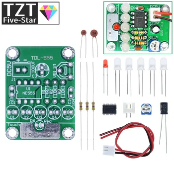 TZT DIY Kit Touch LED-Licht Kit Touch Verzögerung Lampe Elektronische Teile Produktion Kit DC 5V einstellbar 3-130s Einstellbar
