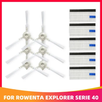 Für Tefal Rowenta Explorer/ X-plorer 20 40 50 Serie Seite Pinsel Filter Ersatz Teile Smart Force Robotic Vacuum Cleaner
