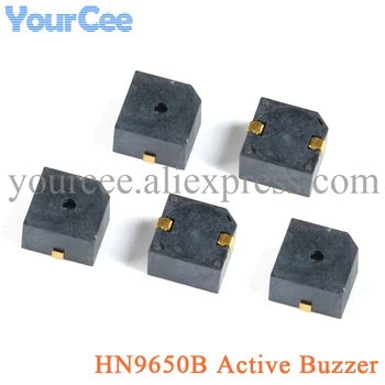 10PCS 9650 SMD-Active Buzzer HN9650B 9650 5V 9.6*9.6*5mm 9.6x9.6x5mm MLT-9650 Elektromagnetische Lautsprecher Summer