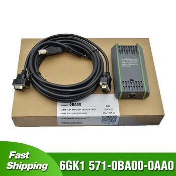 USB-MPI 6GK1 571-0BA00-0AA0 Programmierung Kabel Für S7-200/300/400 PLC-0BA00 PPI Isolierte Version, die Netzwerk-PC-Adapter