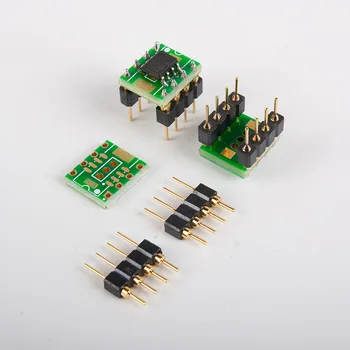 1set/20sets High-End SMD SOIC8 zu DIP8 Conversion-Board Adapter Gold-plated Pin Für den Op-Amp-ICs