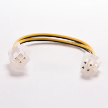 8 Zoll 20cm ATX 4 Pin Männlich zu Weiblich Netzteil Kabel mit Stecker-Adapter cpu-Voeding Futural Digital Drop Shipping