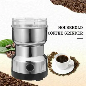 Electric Coffee Grinder Voll Automatische Nüsse, Bohnen, Körner Gewürze Grinder Maschine Multifunktionale Küche Werkzeuge Kaffee Grinder