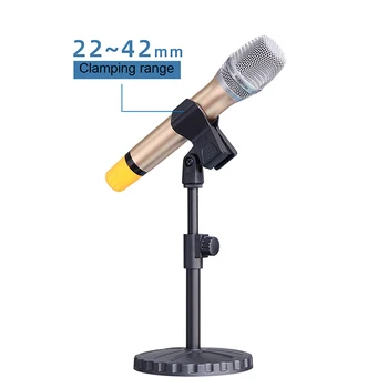Universal Mikrofon Clip Mic Halter Handheld Mikrofon Wireless/Draht