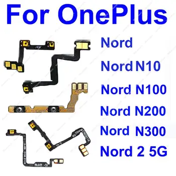 Für OnePlus 1+ Nord N10 N100 N200 Nord N300 Nord 2 5G Auf Off Power Volumen Tasten Schalter Seite Taste Flex Kabel Teile