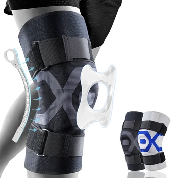 Knie Brace Unterstützung Kompression Knie Hülse mit Patella Gel Pads & Seitliche Stabilisatoren für Meniskus Reißen Arthritis Joint Pain Relie