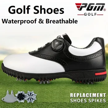 PGM Männer Golf Schuhe Wasserdichte Sport Schuhe Rotierenden Schnallen Anti-Rutsch-Turnschuhe Multifunktionale Golf-Trainer