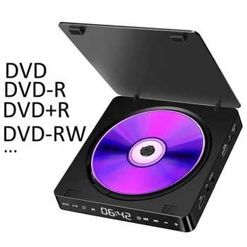 Heim-DVD-Player CD VCD-HD-1080P-Auflösung PortablePlayer Unterstützt HDMI und AV Ausgang Ports-Geeignet für Projektoren, Smart TV