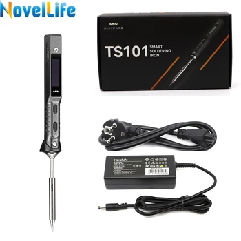 Original-TS101 Digitale Lötkolben Einstellbare Temperatur USB Löten Station mit 24V 3A Power Supply Kit Mini Upgrade TS100