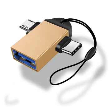 USB3.0 Zu TYP-C+ für Android Adapter OTG Daten Übertragung Lade 2-in-1 Konverter Für U Festplatte Maus-Laptop