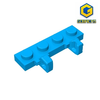 Gobricks GDS-894 Hinge Plate 1 x 4 Locking Dual 1 Finger auf Seite kompatibel mit lego 44568 DIY Building Blocks
