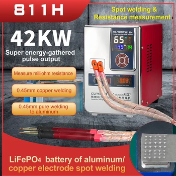 811H Eisen Lithium-Power-Akku-Aluminium-Kupfer-Batterie Spot Schweißen Maschine Große Einheit Aluminium-Nickel Schweißen Ausrüstung
