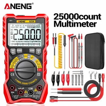 ANENG SZ20 25000 Zählt Professionelle Digital-Multimeter Elektrische AC/DC Strom Spannung Meter Tester für Auto-Ohm Temp Kondensator