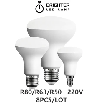 LED-Reflexion Lampe Bad master Lampe Pilz Lampe R50 R63 R80 220V E27 E14 6W-12W warmweiß Licht ist verwendet in die Bad