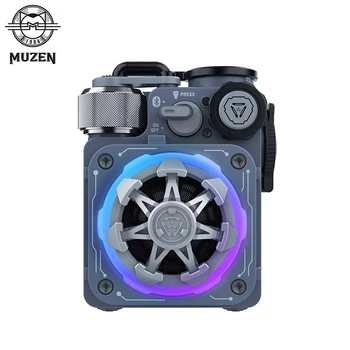 Muzen Bluetooth-Lautsprecher Cyber-Cube-Wireless-Subwoofer Premium Fidget Spinner RGB Lautsprecher-Collector ' s Edition