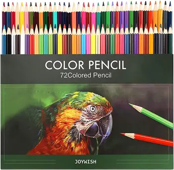 72 Professionelle Farbige Bleistift Set für Erwachsene Färbung Bücher - Premium-Kunst Färbung Stifte Set mit Leuchtenden Farben