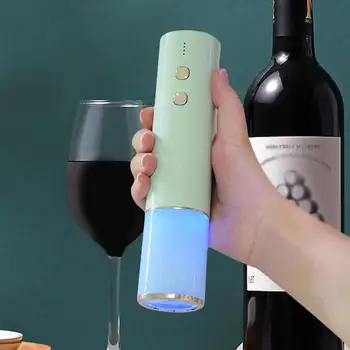 Haushalt Elektrische Wein Opener Wiederaufladbare Automatische Korkenzieher Kreative Wein Flaschenöffner mit USB Ladekabel Wine Opene