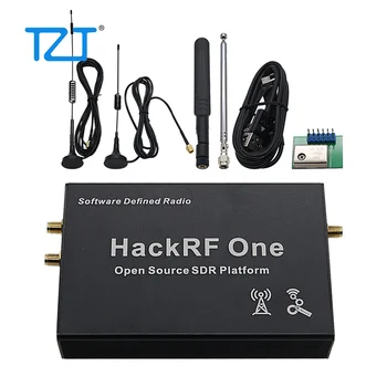 TZT HackRF Eine R9 V1.7.x 1MHz-6GHz Software Definiert Radio Plattform GPS Simulator w/ Shell Vier Antennen