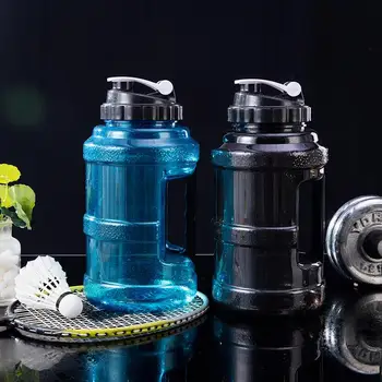 2.5 L Große Kapazität Flasche Sport Wasser Flasche Für Outdoor Wandern Klettern BPA Frei Tragbare Transparent Fitness GYM Wasserkocher