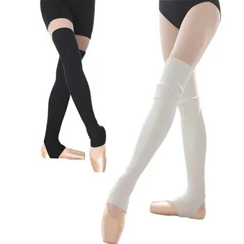 Ballett Stulpen Gestrickt Socken Frauen Yoga Socken Weibliche Täglichen Tragen Ausübung Gym Fitness-Tanz-Zubehör