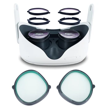 Für Oculus Quest 2 Myopie Objektiv Magnetische Brille Anti Blau Licht Gläser Schnell Zerlegen Schutz VR-Linsen Rezept