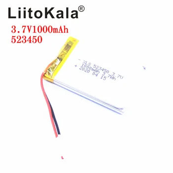 XSL 3,7 V 523450 1000mAh Lithium-Polymer-Akku Li-ion Batterie für Smart Phone DVD MP3 MP4 Led Lampe