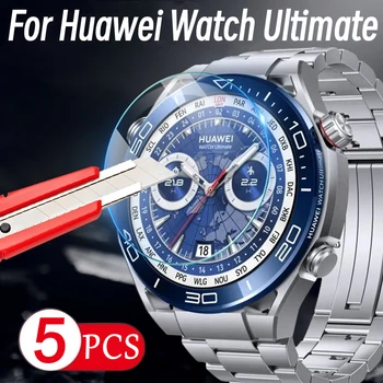 1/5 Stück HD Screen Protector Für Huawei Watch Ultimate 9H Gehärtetes Glas Schutzfolie für Huawei Ultimative Anti-scratch-Film