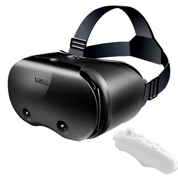VRG Pro X7 3D VR Headset Smart Virtuelle Realität Gläser Helm für 5-7 Zoll Android iPhone Smartphones Handy-Objektive-Ferngläser