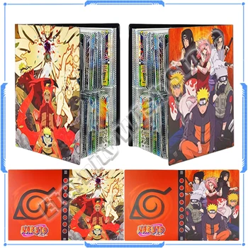 - Anime-Naruto-Karten-Album-Inhaber Sammelmappe Limited Edition Uzumaki Naruto Ordner Geladen Sammlung Der Liste Karten Niedliche Spielzeug