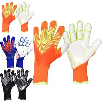Professionelle Erwachsene Kinder Outdoor Fußball Handguard Sport Torwart Handschuhe Nicht-Rutsch Verschleiß-Beständig Fußball-Training-Handschuhe