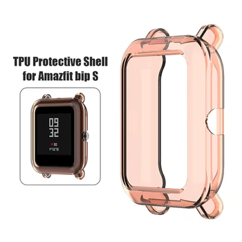 Uhr Schützen Shell Zubehör TPU Schutzhülle Abdeckung Protector für Amazfit Bip S-Smartwatch-Zubehör