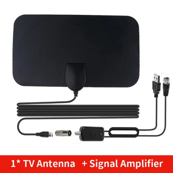 Hot Digital-Indoor-Antenne-TV-HDTV-200 Meile Palette HD 1080P Digital TV Antenne Signal Empfänger Digital Indoor-Ohne Verstärker