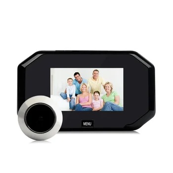 X7 3,5-Zoll-1080P-WiFi Smart Tür Auge Guckloch Kamera 100 Grad Tür viewe Nachtsicht Guckloch Türklingel Outdoor Monitor