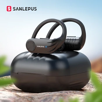 SANLEPUS B1 Led-Anzeige Bluetooth Kopfhörer Drahtlose Kopfhörer TWS Stereo Ohrhörer Sport Gaming Kopfhörer Für Xiaomi Huawei iPhone