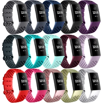 Baaletc Bands Für Fitbit Ladung 4 Smart Uhr Armband Weiche TPU Armband Armband Für Fitbit Gebühr 3 SE Charge4 Charge3