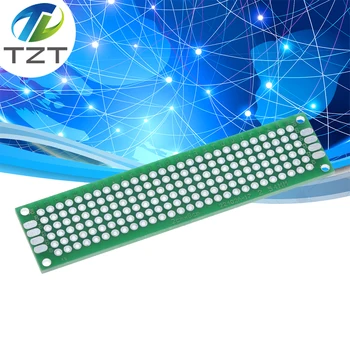 TZT 10pcs/lot 2x8 Doppel Seite Kupfer Prototyp PCB Universal-Board Experimentelle Entwicklung Platte Grün