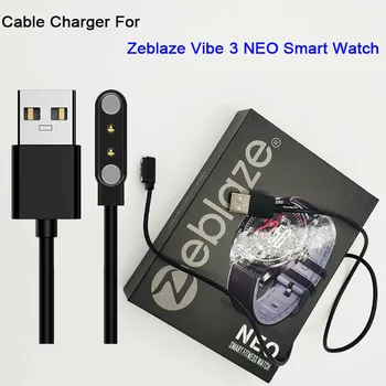 2pin 4mm schwarz Ladegeräte Kabel Für Zeblaze VIBE NEO Magnetische USB Ladegerät für vibe 3 pro Smart Armband vibe-7 pro-Ladekabel