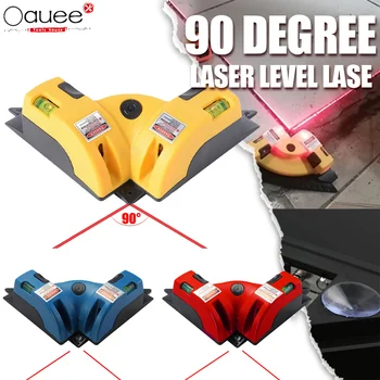 Rechten Winkel 90 Grad Platz Laser Level Laser Vertikale Boden-Draht-Instrument Mess-Job-Tool Laser Bau Werkzeuge