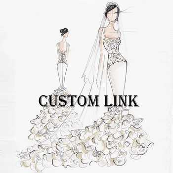 15$ Custom-Made-Link-Brautjungfer Kleider Passen Gebühr Extra Gebühr Link Kontaktieren Sie Uns Vor Dem Kauf