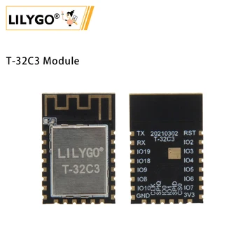 LILYGO® TTGO T-32C3 ESP32-C3 Wireless-Modul RISC-V 32-Bit-Mikroprozessor Entwicklung Bord 4 MB Flash-Unterstützung Wi-Fi Bluetooth