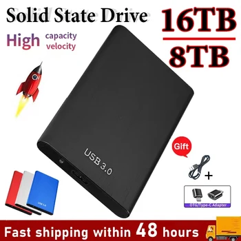 1TB Tragbare USB3.0 SSD 500GB High-speed Externe Festplatte Massenspeicher-Mobile Festplatte Für desktop/Laptop/Android/mac