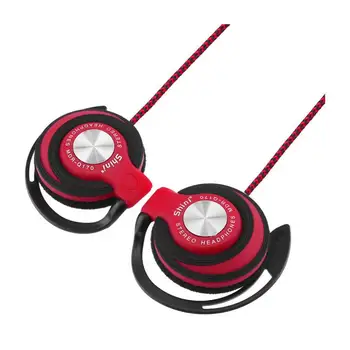 Kopfhörer Schwere Bass Universal 3.5 mm Plug Wired Clip-Auf Ohr Sport Kopfhörer