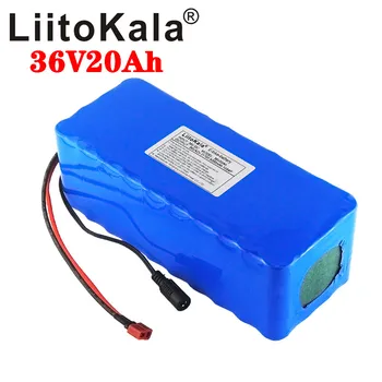 LiitoKala 36V 20Ah Batterie 21700 5000mah 10S4P Batterie pack 500W high power Batterie 42V 15000mAh Ebike elektrische Fahrrad BMS